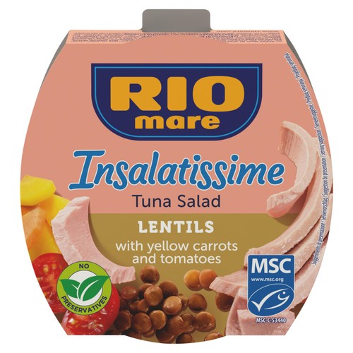 Rio Mare MSC Tuna & Lentil Salad