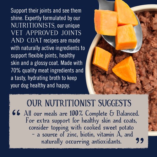 Butcher's Joints & Coat Dog Food Trays