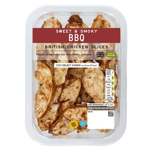 M&S BBQ Chicken Breast Slices