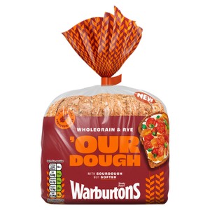Warburtons Wholegrain & Rye Our Dough