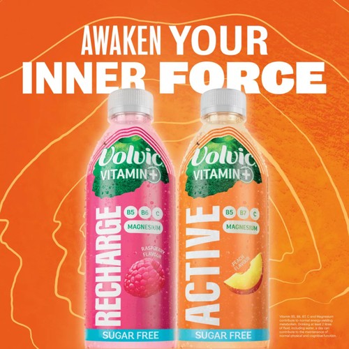 Volvic Vitamin Peach Active Vitamin Flavoured Water