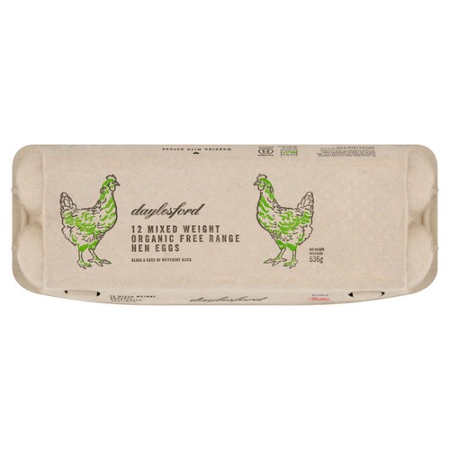 Daylesford Organic Mixed Weight Eggs