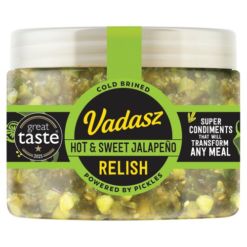 Vadasz Hot & Sweet Jalapeno Relish