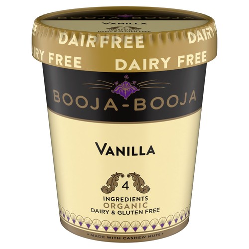 Booja-Booja Vanilla Dairy Free Ice Cream
