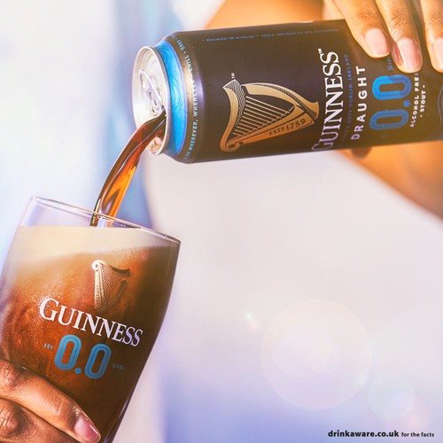Guinness 0.0% Alcohol Free Draught Stout