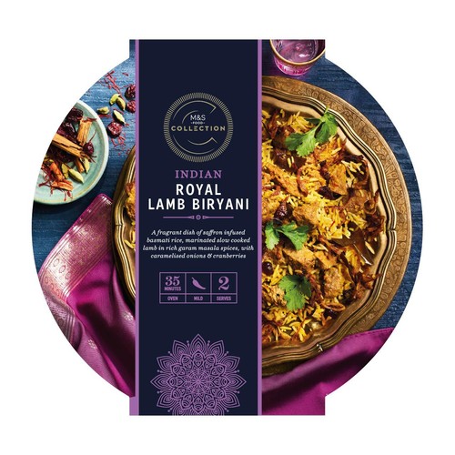M&S Collection Royal Lamb Biryani