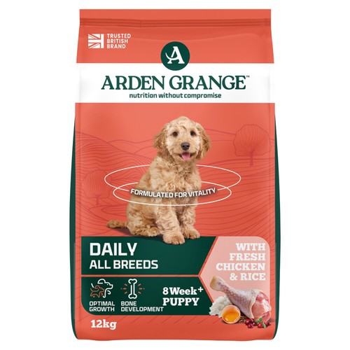 Arden Grange Puppy & Junior Rich In Fresh Chicken