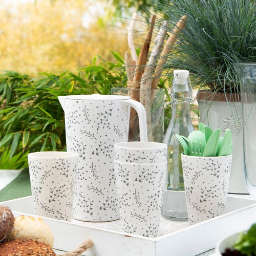Natural Elements Eco-Friendly Recycled Plastic Cutlery Set
