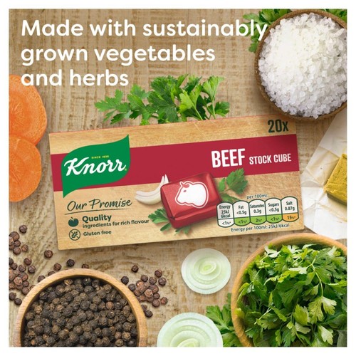 Knorr 20 Beef Stock Cubes