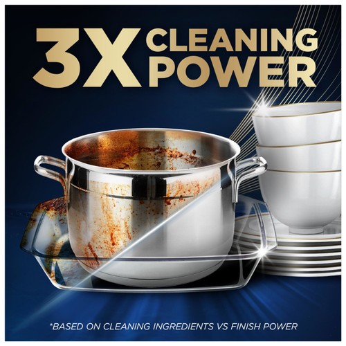 Finish Ultimate Plus Infinity Shine Lemon Dishwasher Tablets