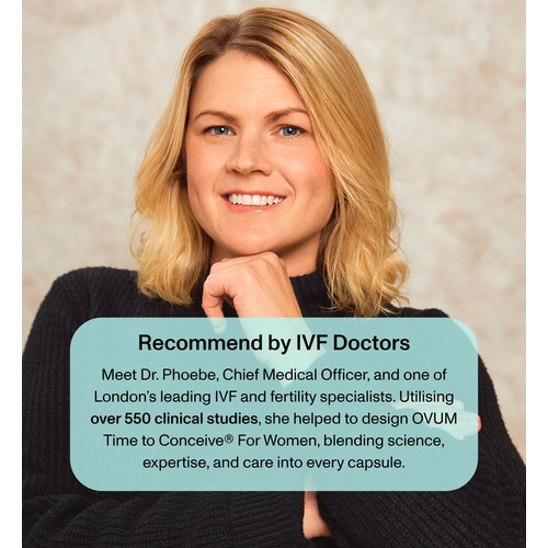 OVUM Time to Conceive Advanced Fertility Formula for Women