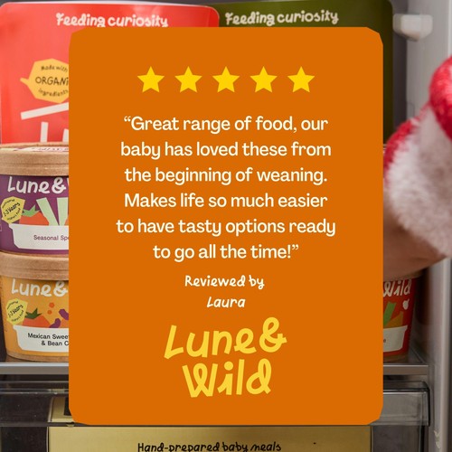 Lune & Wild Handmade Cottage Pie Baby Purees 6+ Months