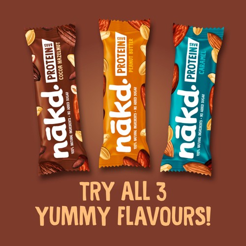 nakd. Protein Cocoa Hazelnut Bars Multipack