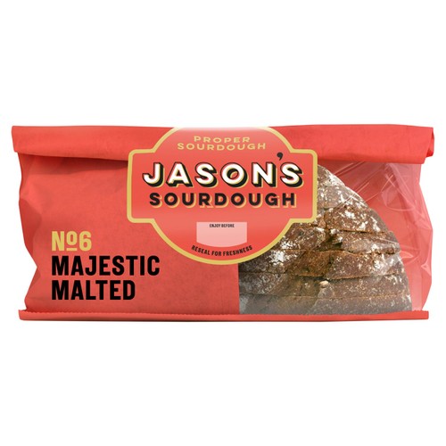Jason's Majestic Malted Sourdough