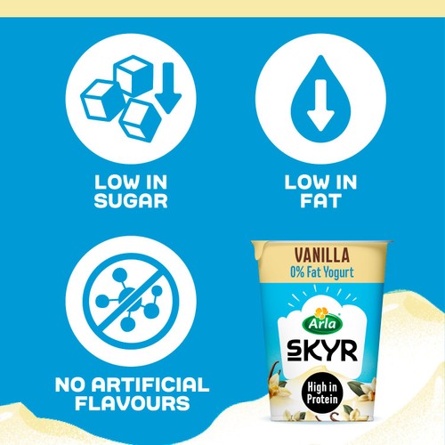 Arla Skyr Vanilla Icelandic Style Yogurt