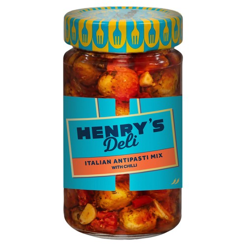 Henry's Deli Italian Antipasti Mix with Chili