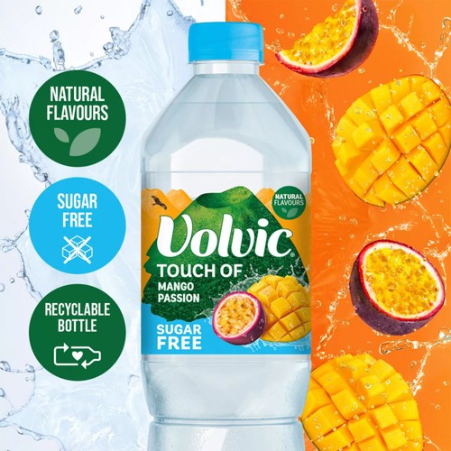 Volvic Touch of Fruit Mango Passion Sugar Free Still Flavoured Water