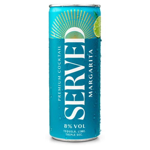 Served Margarita 8% Can