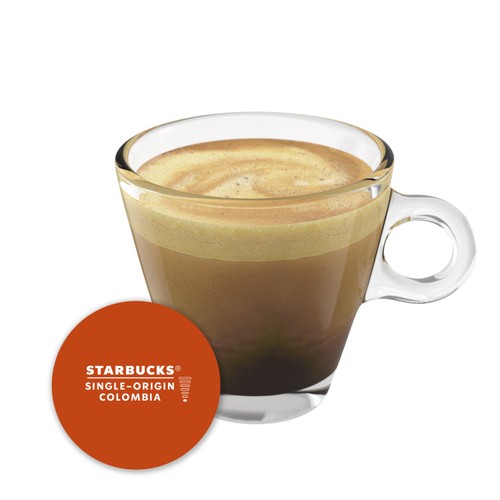 STARBUCKS Medium Colombia Coffee Pods by NESCAFE Dolce Gusto
