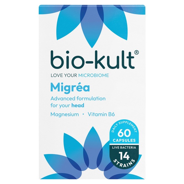 Bio-Kult Probiotics Migrea Gut Health Supplement 60 Capsules