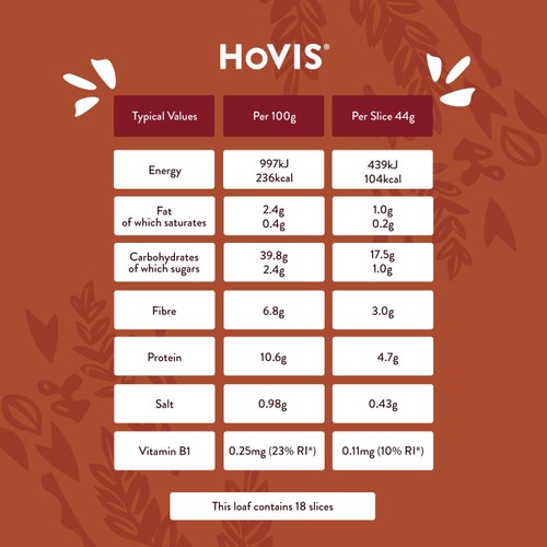 Hovis Wholemeal Granary