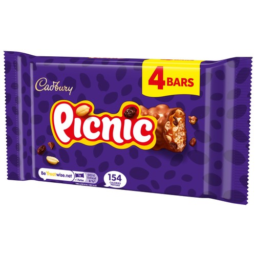 Cadbury Picnic Chocolate Bar Multipack