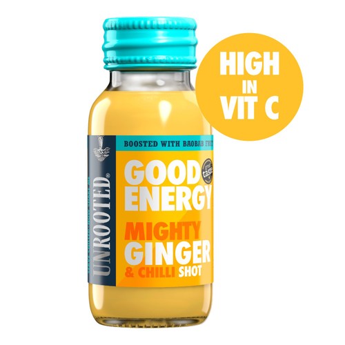 UNROOTED Mighty Ginger, Chilli & Baobab Single Shot