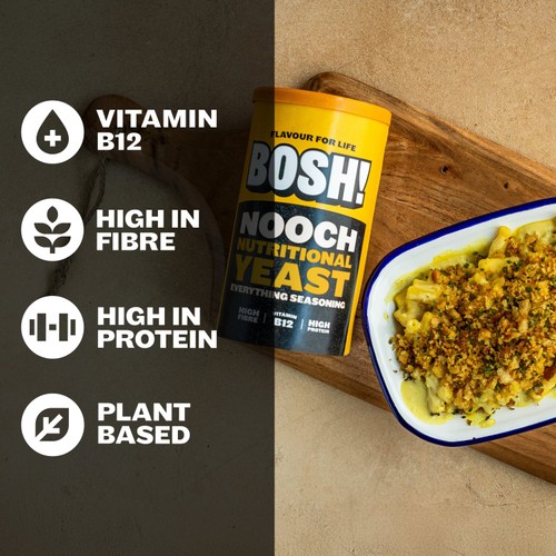 BOSH! Nooch Nutritional Yeast High Protein