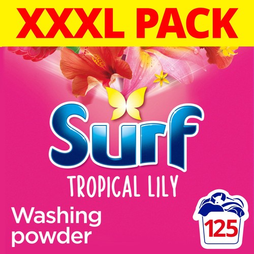 Surf Tropical Lily Laundry Washing Powder 125 Washes