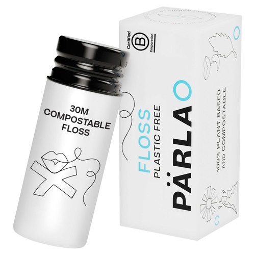 Parla Floss Plastic Free and Compostable