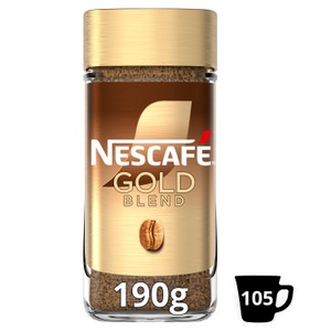 Nescafe Gold Blend Decaf Instant Coffee 190g