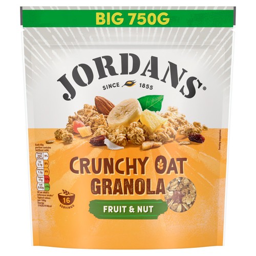 Jordans Crunchy Oat Fruit & Nut Granola Breakfast Cereal