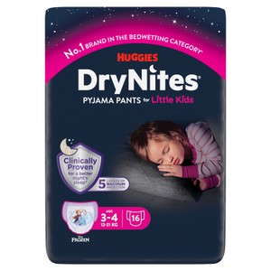 DryNites 3-4 yrs Boy Jumbo Pack