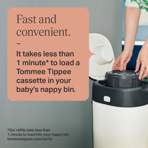 Tommee Tippee Twist & Click Nappy Bin Refill Cassettes