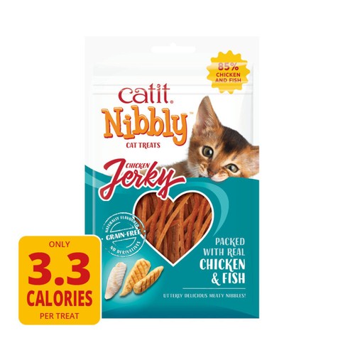 Catit Nibbly Jerk Chicken & Fish Cat Treat