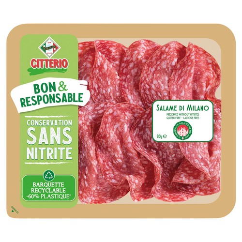 Citterio Milano Salami without nitrites