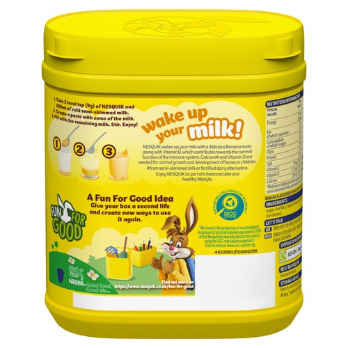 Nesquik Banana Milkshake Powder Tub