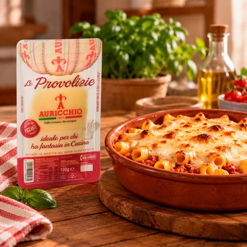 Auricchio Thin Sliced Strong Provolone