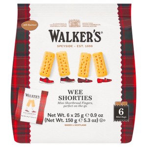 Walker's Shortbread Wee Shorties Mini Shortbread Fingers Multipack
