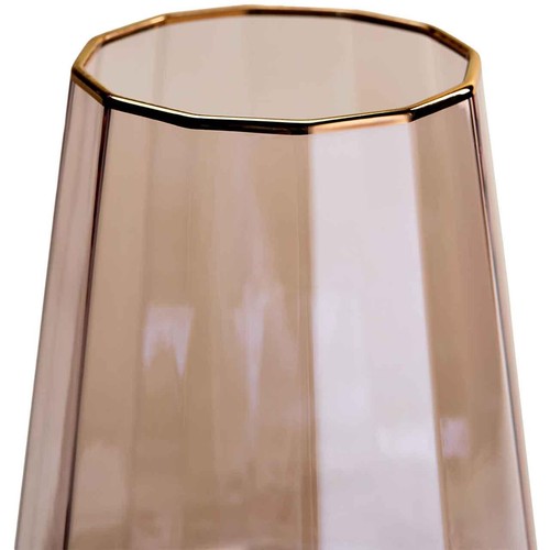 M&S Pearlescent Lustre Wine Glasses, Pink