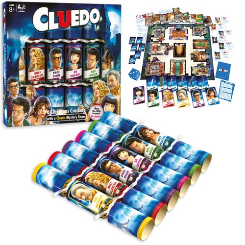 Hasbro Cluedo Christmas Crackers