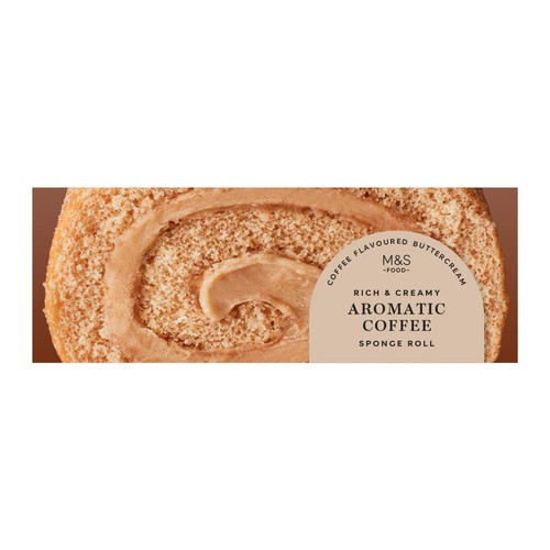 M&S Coffee Sponge Roll