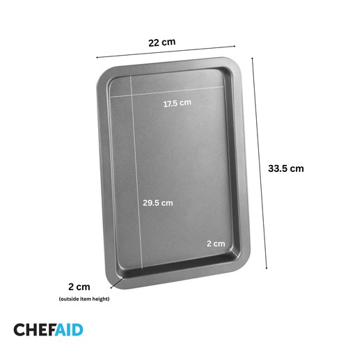 Chef Aid Baking Tray 30 x 18 x 2cm