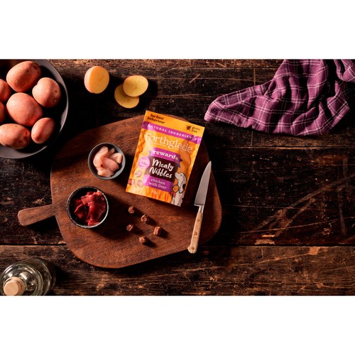 Forthglade Meaty Nibbles Natural Grain-Free Treats Chicken with Liver