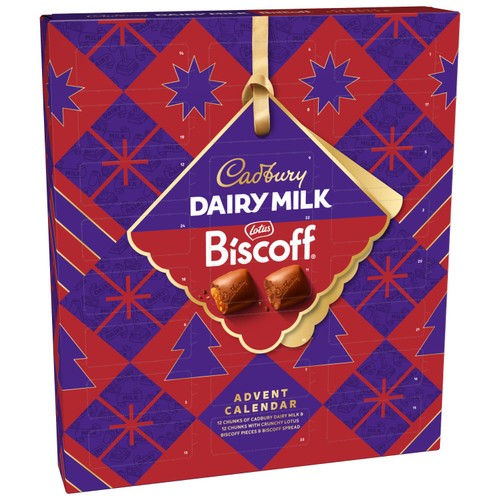Cadbury Dairy Milk & Biscoff Advent Calendar