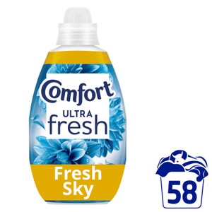 Comfort Intense Ultra Concentrated Fabric Conditioner Freshsky 58 Wash
