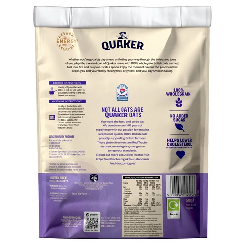 Quaker Oat Gluten Free Original Porridge Cereal