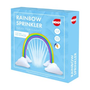 Hoot Inflatable Rainbow Sprinkler 5.5ft x 6.5ft