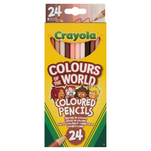 Crayola Colors of the World Coloured Pencils 24 Pack