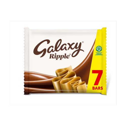 Galaxy Ripple Chocolate Bars Multipack 7x30g